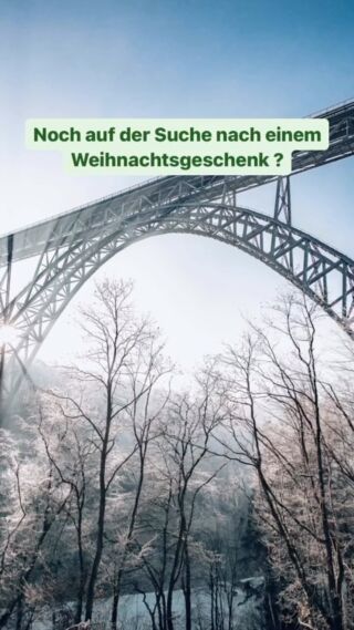 Das perfekte Geschenk zu Weihnachten 🎄 - der BRÜCKENSTEIG Gutschein🎁
#brückensteig #solingen #müngstenerbrücke #brückenpark #diebergischendrei #ausflügemitkind #ausflugnrw #ausflugszielnrw #exploring #weihnachtsgeschenk